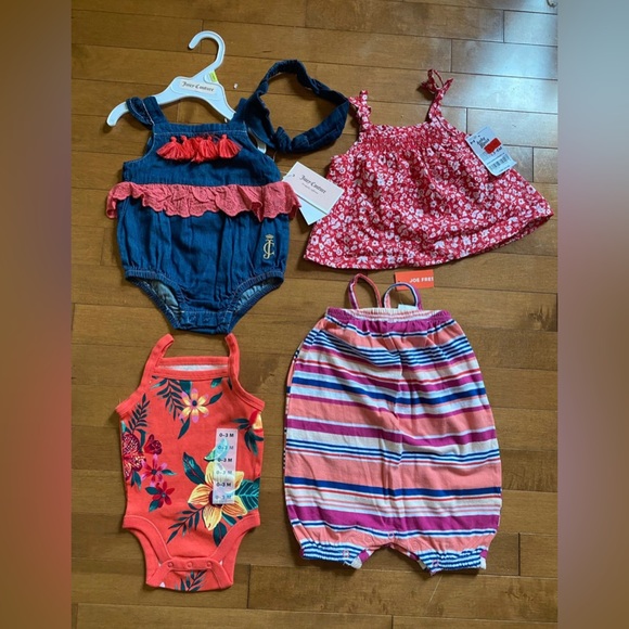 3-6 Months Kids Clothing - Brand New With Tags (All Four Together) - Picture 1 of 6